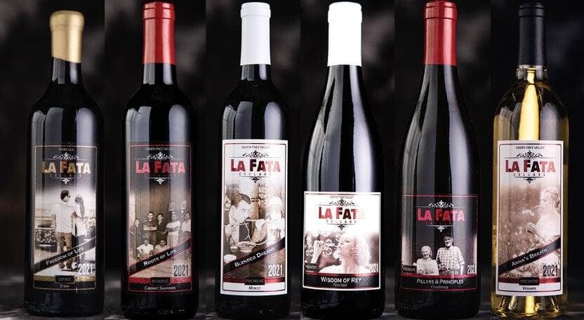 La Fata Cellars lineup